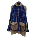 ショッピングツモリチサト 【値下げ】tsumori chisato ドッキングシャツ TC33FJ091 ブルー サイズ：2 (EC)