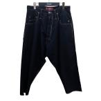 【値下げ】JUNYA WATANABE MAN ステッチデザインサルエルパンツ WN-P205 インディゴ サイズ：M (広島パルコ店)