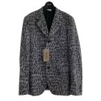 【値下げ】COMME des GARCONS HOMME PLUS 23AW グラフィックテーラードジャケット PL-J050 グレー サイズ:S (新宿店)