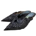 【値下げ】Y/project×melissa ミュールシューズ 「court shoe」 ブラック サイズ:26.5 (新宿店)