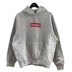 ショッピングsupreme 【値下げ】Supreme Inside Out Box Logo Hooded Sweatshirt インサイドアウトボックスロゴパーカー ライトグレ