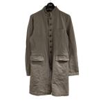 【値下げ】COMME des GARCONS HOMME PLUS 製品染め加工ロングジャケット ベージュ サイズ：S (EC)