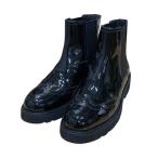 【値下げ】PRADA パテントブーツ ブラック サイズ：36.5 (EC)