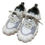 ショッピングオニツカタイガー 【値下げ】Onitsuka Tiger デンティグレ LS スニーカー ライトグレー サイズ：23.5cm (EC)