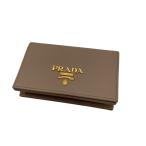 【値下げ】PRADA サフィアーノカードケース ピンクベージュ サイズ：- (EC)