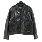 ショッピングエナメル ディーゼル DIESEL エナメルジャケット ブラック サイズ：XL