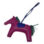  Hermes HERMES Rodeo очарование GM лиловый размер :-