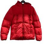 【値下げ】MONCLER モンクラー ダウンジャケット レッド サイズ：3 (新宿店)