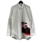 コムデギャルソンシャツ COMME des GARCONS SHIRT シャツ ホワイト×ピンク サイズ：L