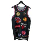  Nike × Supreme NIKE×Supreme баскетбол рубашка черный × многоцветный размер :44