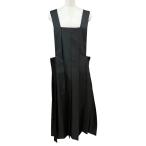 コムデギャルソン COMME des GARCONS プリーツジャンパースカート ブラック サイズ：M