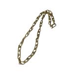 【値下げ】AMBUSH モノグラムゴールドネックレス ゴールド サイズ：- (EC)