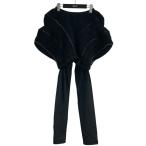 [ снижение цены ]Kiko Kostadinov леггинсы do King дизайн юбка черный размер :34 ( Shinjuku магазин )