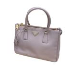 ショッピングプラダ プラダ PRADA ガレリア サフィアーノショルダーバッグ ピンク サイズ：-