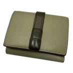 ショッピングロエベ ロエベ LOEWE トライフォードコンパクトウォレット オリーブ サイズ：-