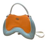 ディーゼル DIESEL ショルダーバッグ P5177 「PLAY SHOULDER」 オレンジ×グレー