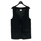 ショッピングバーバリー バーバリー BURBERRY シルクジレ ブラック サイズ：IT34