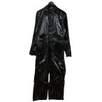  Dries Van Noten DRIES VAN NOTEN ламинирование нейлон Jump костюм черный размер :S