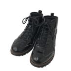 オニツカタイガー Onitsuka Tiger エナメルブーツ 1183A748 「MEXICO RINKAN」 ブラック サイズ：25.5cm