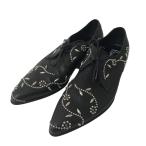 ポールスミス Paul Smith スタッズ ポインテッドトゥドレスシューズ ブラック サイズ：8