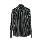 ショッピングマリメッコ マリメッコ marimekko ストライプシャツ 52631-32029 ブラック×ホワイト サイズ：M