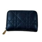 ショッピングdior クリスチャンディオール Christian Dior LADY DIOR ミニウォレット 二つ折り財布 ブラック サイズ：-