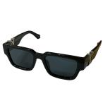 ルイヴィトン LOUIS VUITTON LVスリーク スクエア サングラス ブラック サイズ：54□20-145