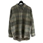 ショッピングstussy ステューシー stussy ウールシャツ グレー サイズ：M