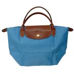 [ снижение цены ]LONGCHAMP Le Pliage ручная сумочка 1621089 Sky голубой (fre spo восток Osaka магазин )