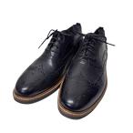 コールハーン COLE HAAN MORRIS WING OX ウイングチップシューズ ブラック サイズ：9