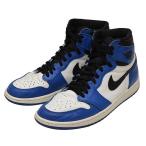 【値下げ】NIKE AIR JORDAN 1 RETRO HIGH GAME ROYAL　スニーカー　エアジョーダン1 ブルー×ホワイト サイズ：29