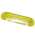 【値下げ】Supreme×KAWS 2021SS Chalk Logo Skateboard スケートボードデッキ イエロー (三軒茶屋店)