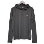 【値下げ】ARC’TERYX CORMAC HOODY M　フーデットロングスリーブTシャツ　X000006370-141490-12／22 カーキ