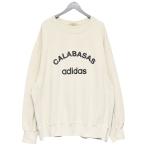 イージー YEEZY SEASON5 Adidas Calabasas Crewneck Sweatshirt プリントクルーネックスウェット CJ7