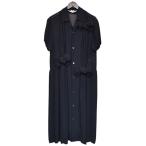 【値下げ】COMME des GARCONS COMME des GARCONS 2012SS 製品染めシアーリボンワンピース RH-O001 ネイビー サイズ:XS (三軒茶屋店)