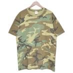 シュプリーム Supreme カモフラクルーネックTシャツ カーキ サイズ:L