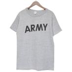 チャンピオン Champion 1980年代　Vintage　ARMY TEE　プリントTシャツ グレー サイズ：M