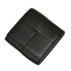 ボッテガヴェネタ BOTTEGA VENETA CASSETTE　カセット財布　小銭入れ　コインケース ブラック