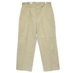 ショッピングフランス ヴィンテージ VINTAGE 1950-1960年代 後期　Vintage　M52　フランス軍ミリタリーパンツ　チノパン ベージュ サイズ：26