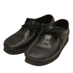 クラークス×ワコマリア CLARKS×WACKO MARIA 2023AW　WALLABEE　ワラビー　パイソン柄ブーツ　261740887070 ブ