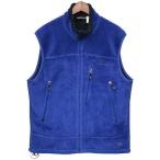 パタゴニア Patagonia 2000年代　regulator R4 fleece vest　フリースベスト　36200 ブルー サイズ：L