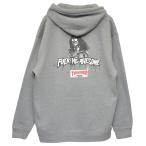 fa King o- Sam × Thrasher Fucking Awesome×THRASHER 2017SS TRASH ME HOODIE задний принт тянуть 