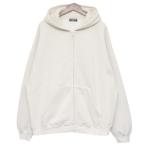 バレンシアガ BALENCIAGA 2022SS　OVERSIZED HEAVY FLEECE ZIP HOODIE　オーバーサイズヘビーウェイトジッ