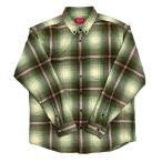 ショッピングsupreme シュプリーム Supreme 23SS 20Shadow Plaid Flannel Shirt チェックシャツ オリーブ サイズ：M