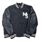 ショッピング比較 【値下げ】MAISON SPECIAL Varsity Jacket スタジャン 21232216101 ブラック サイズ：Free (EC)