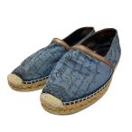 【値下げ】Berluti エスパドリーユ スリッポン ブルー (EC)