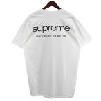 シュプリーム SUPREME 23AW Nyc Tee ニューヨーク ロゴ エヌワイシー Tシャツ ホワイト サイズ：XL