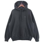 ショッピングsupreme 【値下げ】SUPREME 23AW Small Box Drawcord Hooded Sweatshirt ロゴ パーカー ブラック サイズ：M (吉祥寺店)