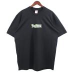 ショッピングシュプリーム シュプリーム SUPREME 23AW Box Logo Tee ボックスロゴ カモ Tシャツ ブラック サイズ：L