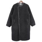 【値下げ】HYKE FAUX SHEARLING COAT フェイク シアリング ボア コート ブラック サイズ:サイズ表記無し (M相当) (吉祥寺店)